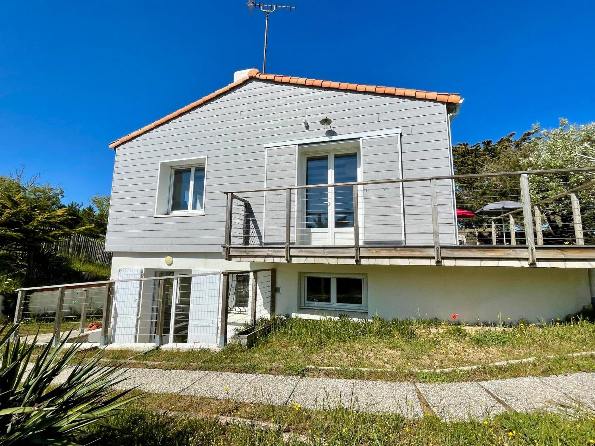 Maison Familiale Au Calme, Proche Plage, 9 Couchages, Terrasses, Wifi, Garage Velo - Bretignolles-Sur-Mer - Fr-1-231-203 Eksteriør billede
