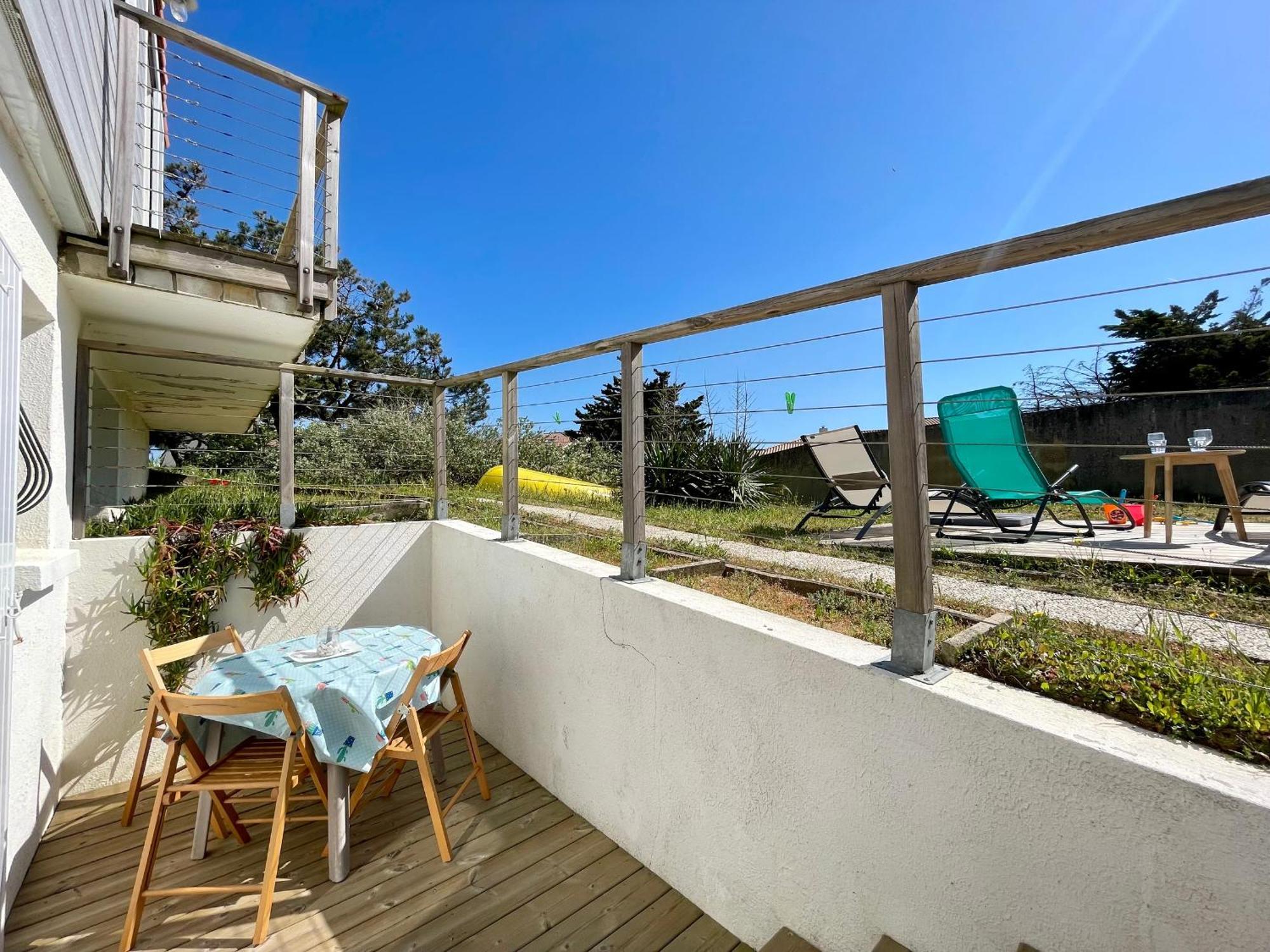 Maison Familiale Au Calme, Proche Plage, 9 Couchages, Terrasses, Wifi, Garage Velo - Bretignolles-Sur-Mer - Fr-1-231-203 Eksteriør billede