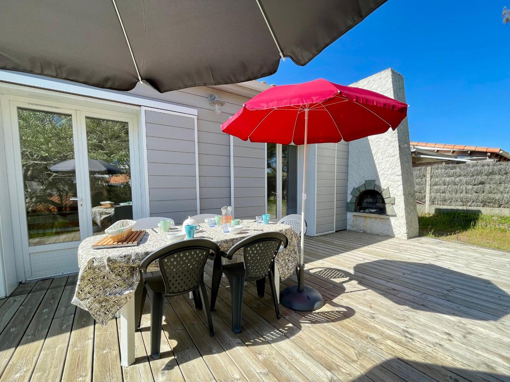 Maison Familiale Au Calme, Proche Plage, 9 Couchages, Terrasses, Wifi, Garage Velo - Bretignolles-Sur-Mer - Fr-1-231-203 Eksteriør billede