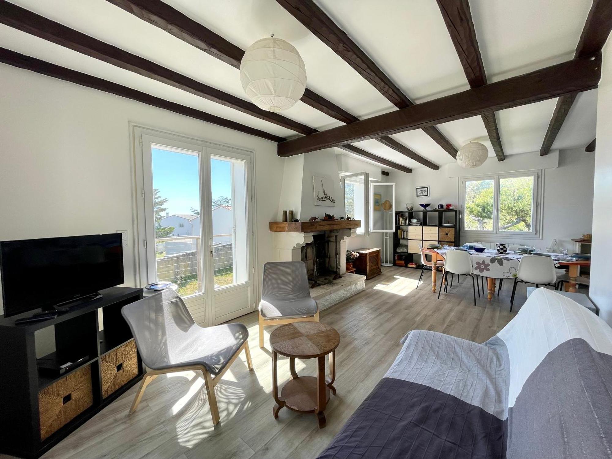 Maison Familiale Au Calme, Proche Plage, 9 Couchages, Terrasses, Wifi, Garage Velo - Bretignolles-Sur-Mer - Fr-1-231-203 Eksteriør billede