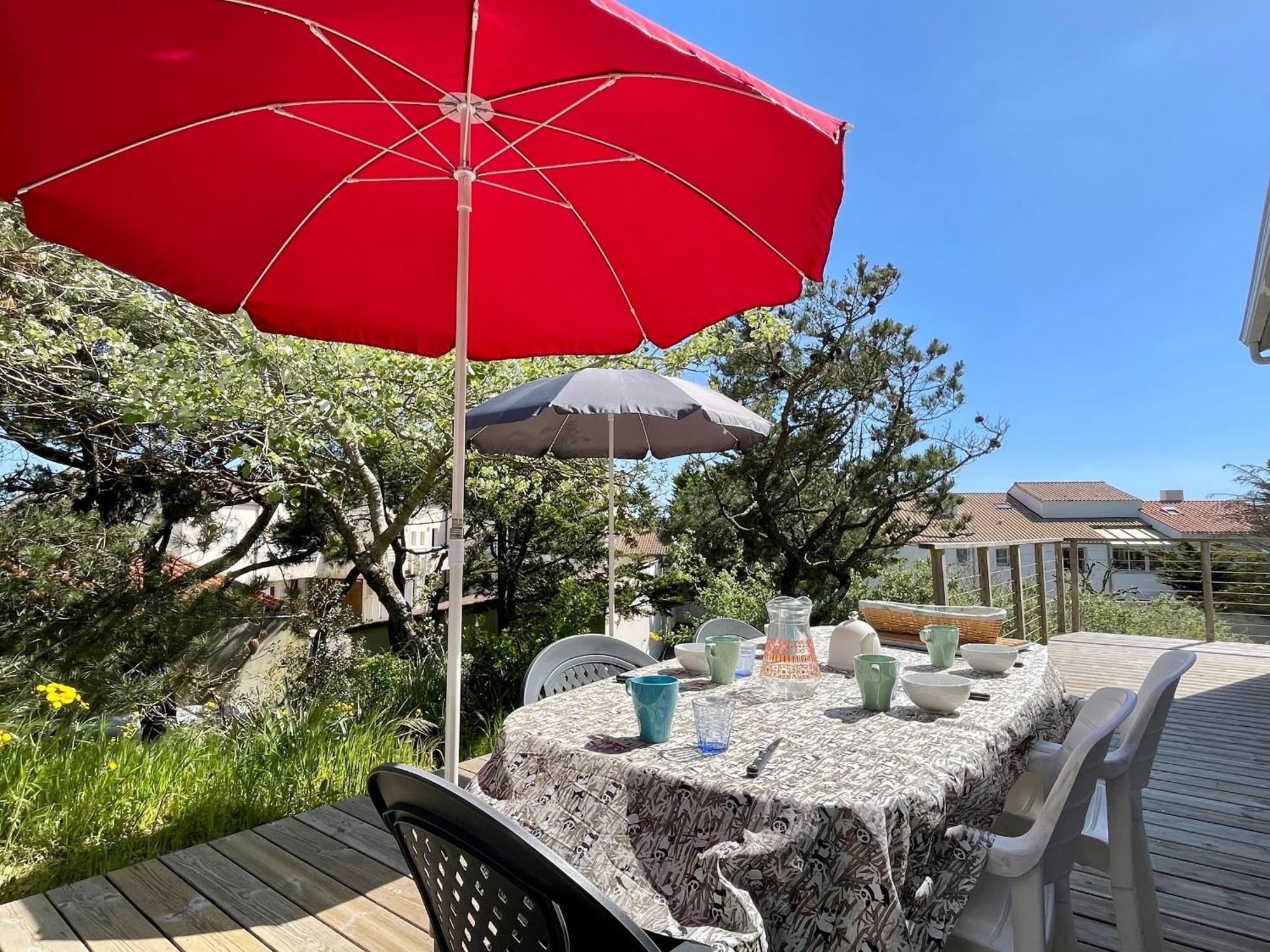 Maison Familiale Au Calme, Proche Plage, 9 Couchages, Terrasses, Wifi, Garage Velo - Bretignolles-Sur-Mer - Fr-1-231-203 Eksteriør billede